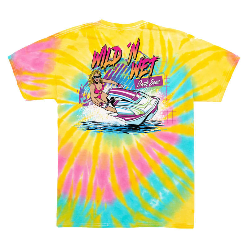 Load image into Gallery viewer, Dark Seas Wild &#39;N Wet Tie Dye T-Shirt
