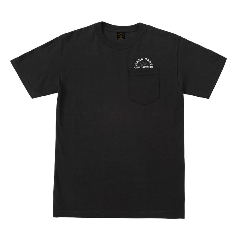 Dark Seas Support Your Local Fisherman Pocket T-Shirt