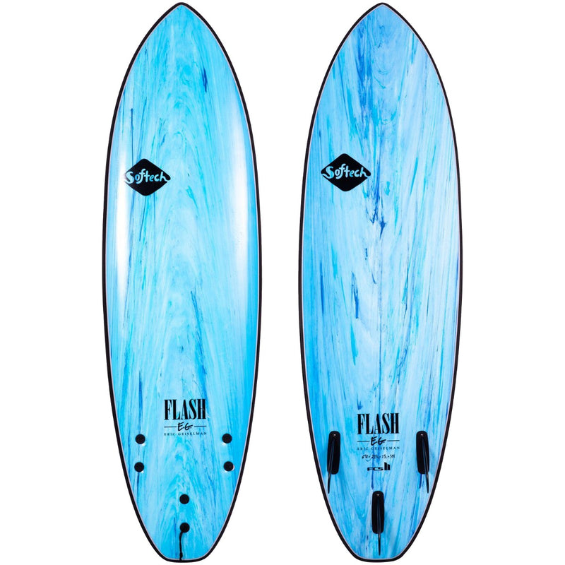 Load image into Gallery viewer, Softech Eric Geiselman Flash 6&#39;6 x 21 ¼ x 2 ½ Surfboard - Aqua Marble
