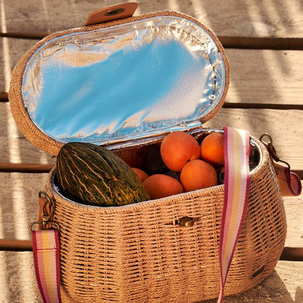 Load image into Gallery viewer, Roxy Give Me Love Beach Lunch Box Picnic Basket
