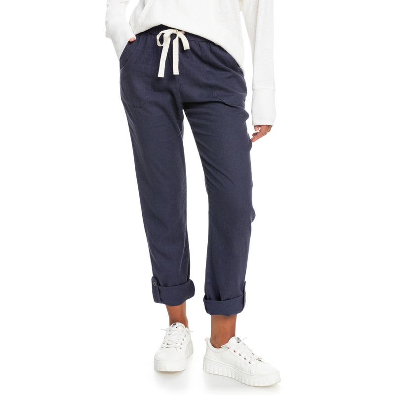 Load image into Gallery viewer, Roxy Women&#39;s On The Seashore Linen Cargo Pants
