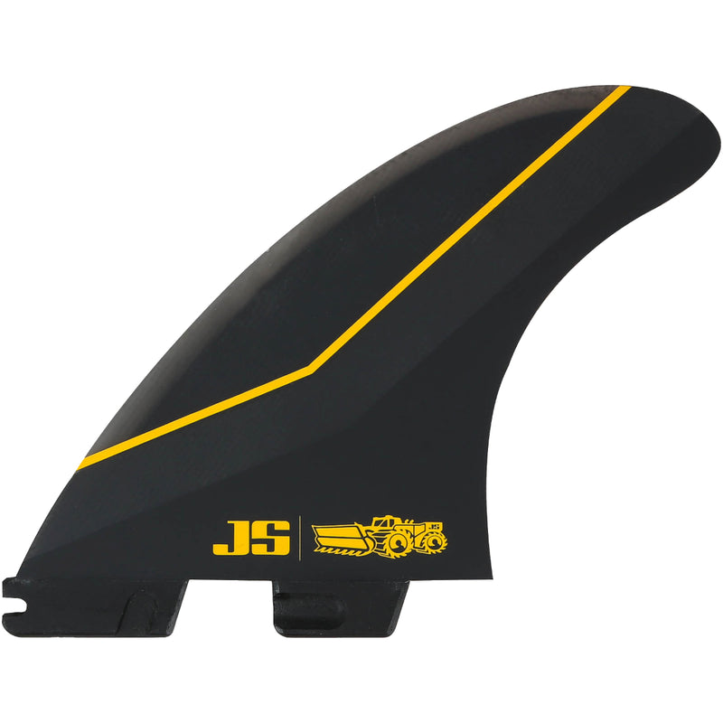 Load image into Gallery viewer, FCS II JS Industries PC Carbon Tri Fin Set
