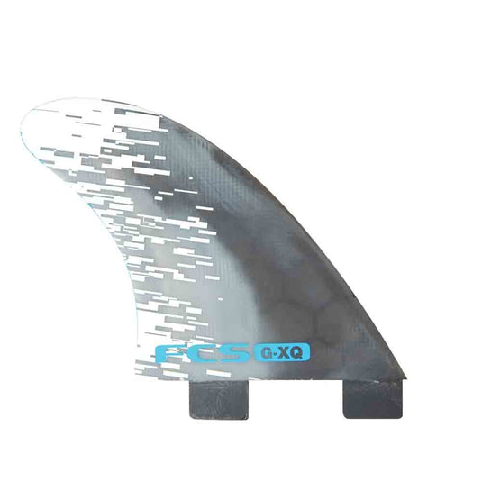 FCS Fins GXQ Medium Quad Rears Fin Set - Blue Smoke