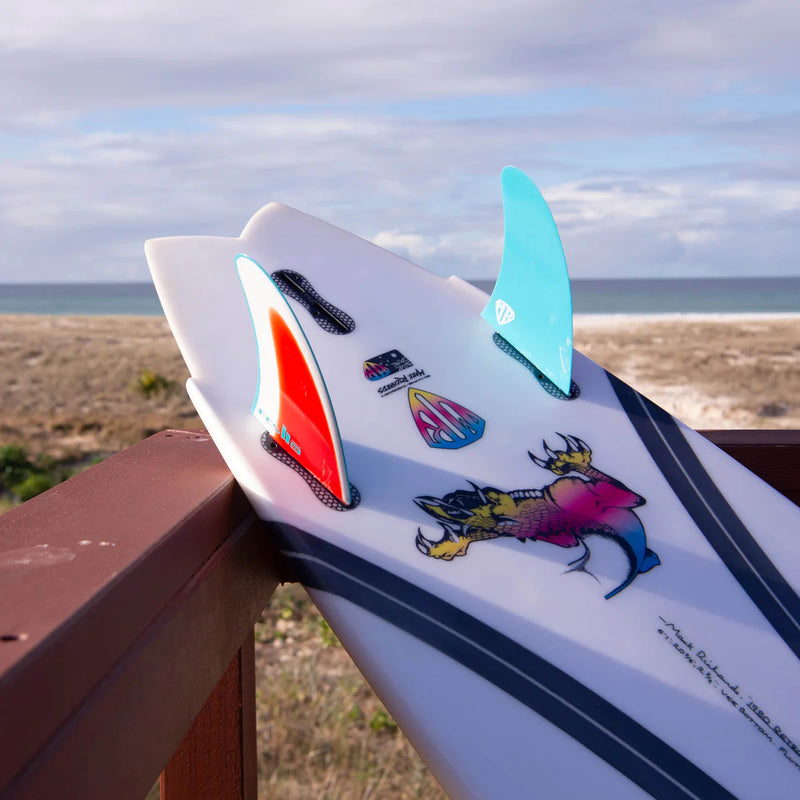 Load image into Gallery viewer, FCS II Mark Richards Freeride PG Twin Fin Set
