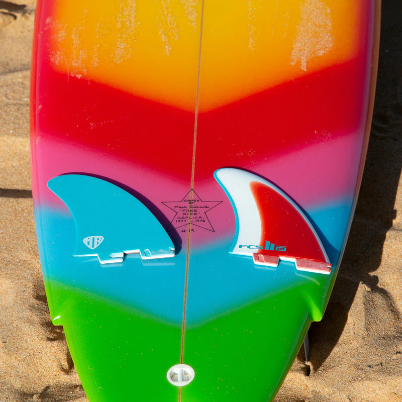 Load image into Gallery viewer, FCS II Mark Richards Freeride PG Twin Fin Set
