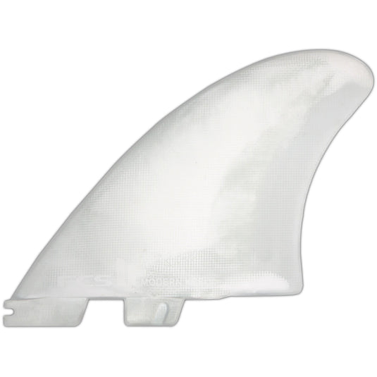 FCS II Modern PC AirCore Keel Twin Fin Set - White