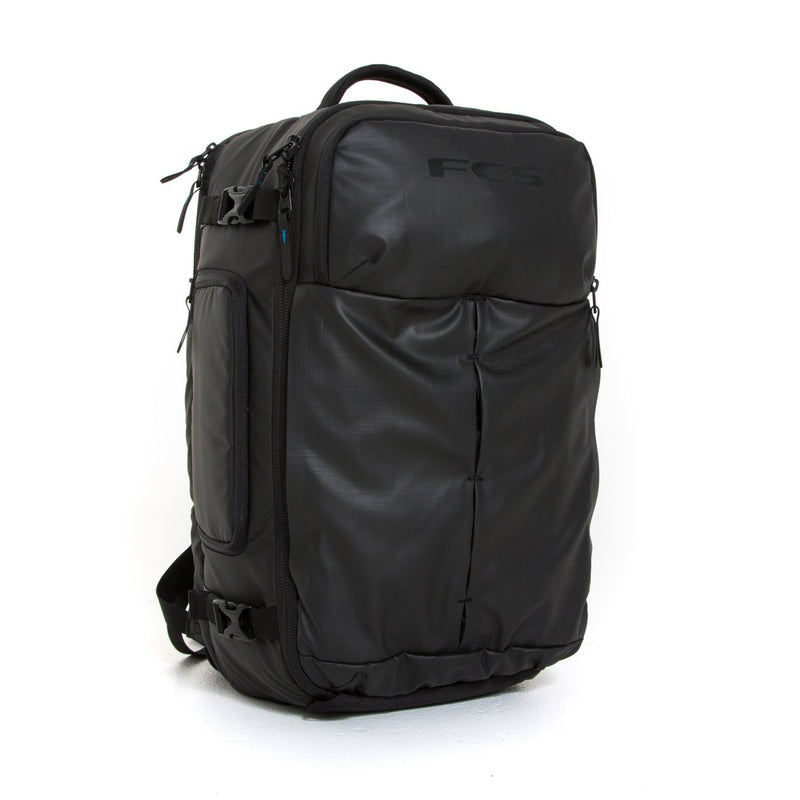 Load image into Gallery viewer, FCS Mission Travel 40L Backpack - Black
