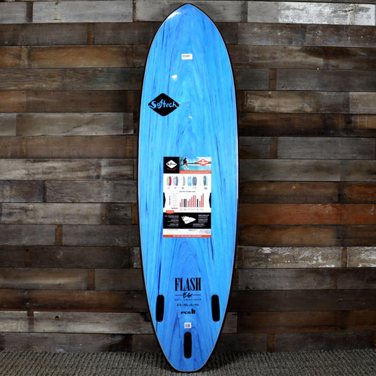 Softech Eric Geiselman Flash 6'6 x 21 ¼ x 2 ½ Surfboard - Aqua Marble