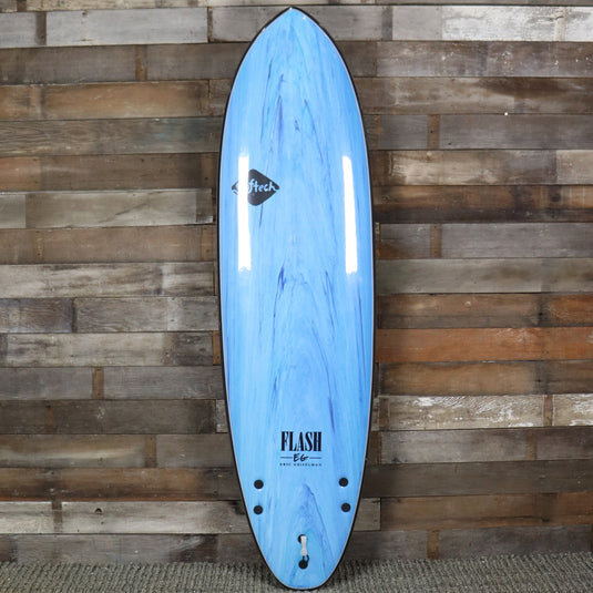 Softech Flash Geiselman 6'0 Soft Surfboard - Blue Marble