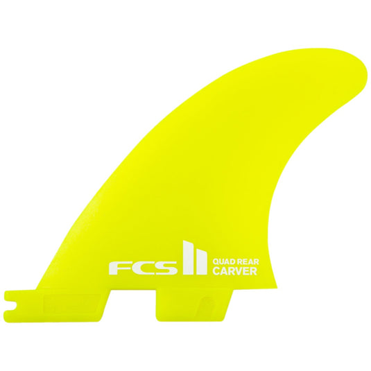 FCS II Carver Neo Glass Side Bites Fin Set - Small - Lime