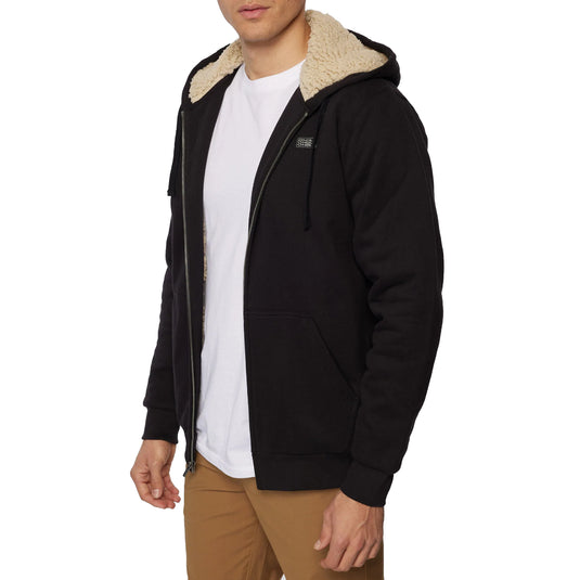 O'Neill Fifty Two Sherpa Fleece Zip-Up Hoodie