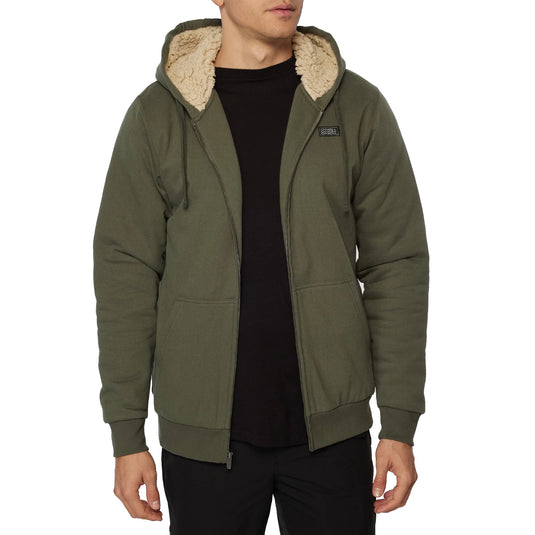 O'Neill Fifty Two Sherpa Fleece Zip-Up Hoodie