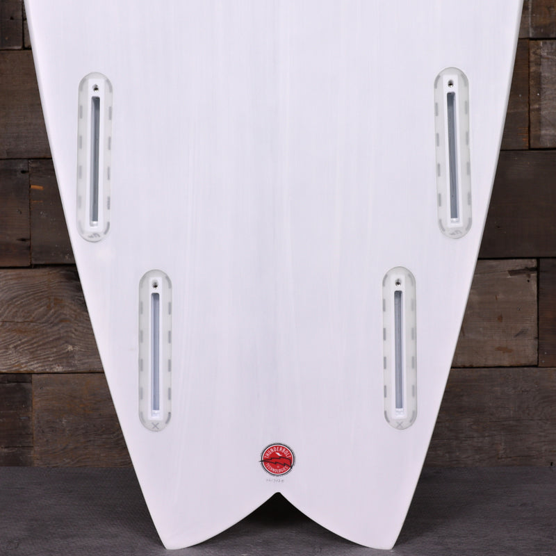 Load image into Gallery viewer, Firewire Seaside &amp; Beyond Thunderbolt Red 6&#39;8 x 20 ¾ x 2 ⅝ Surfboard - White
