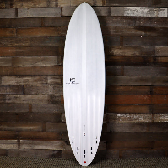 Harley Ingleby Series Mid 6 Thunderbolt Red 7'0 x 20 ½ x 2 ⅝ Surfboard - White