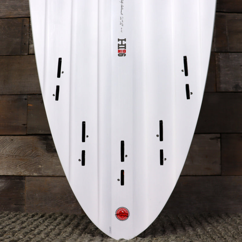 Load image into Gallery viewer, Harley Ingleby Series Mid 6 Thunderbolt Red 7&#39;0 x 20 ½ x 2 ⅝ Surfboard - White
