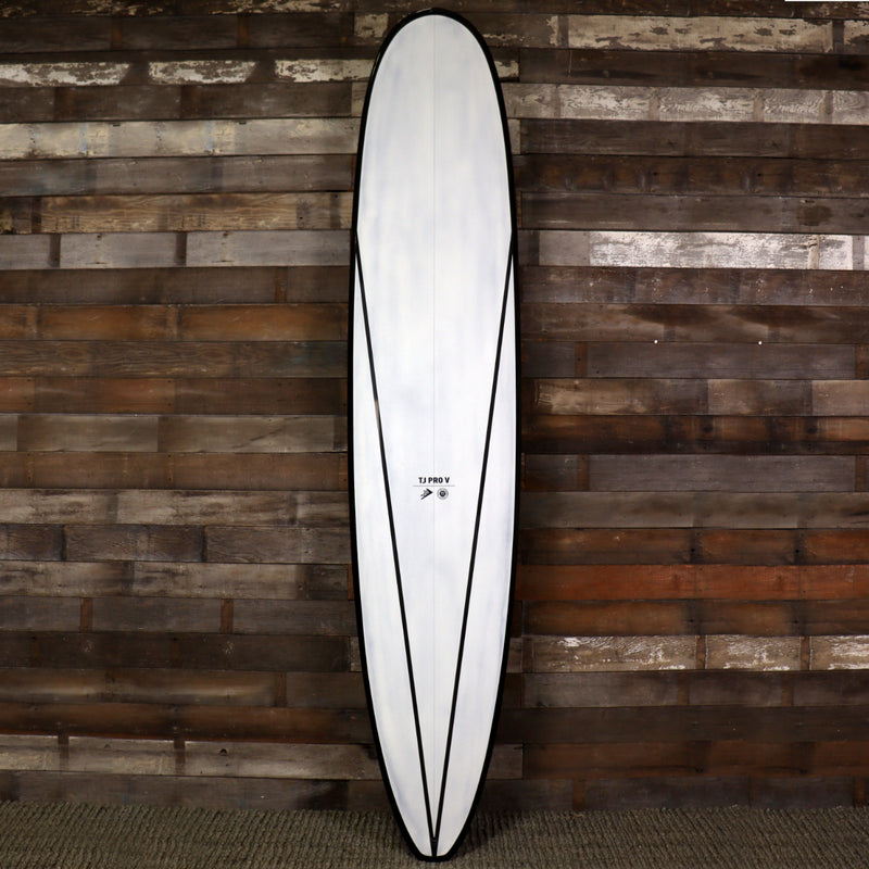 Load image into Gallery viewer, Taylor Jensen Series TJ Pro V Thunderbolt Black 9&#39;0 x 22 ⅛ x 2 ⅝ Surfboard
