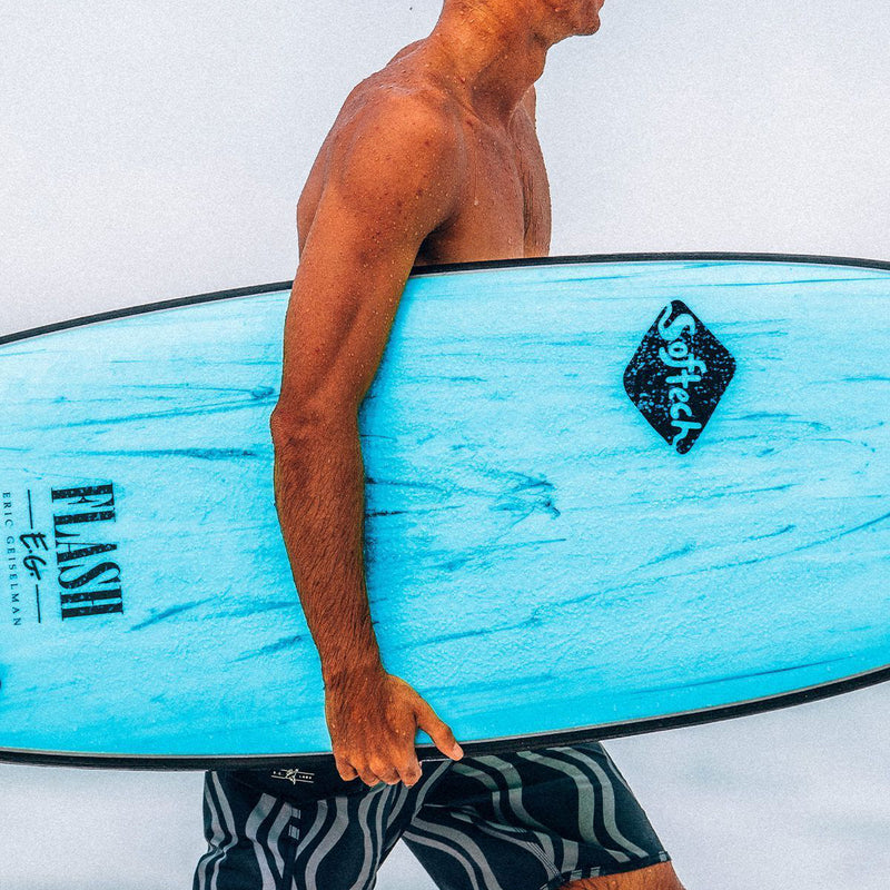 Load image into Gallery viewer, Softech Eric Geiselman Flash 6&#39;6 x 21 ¼ x 2 ½ Surfboard - Aqua Marble
