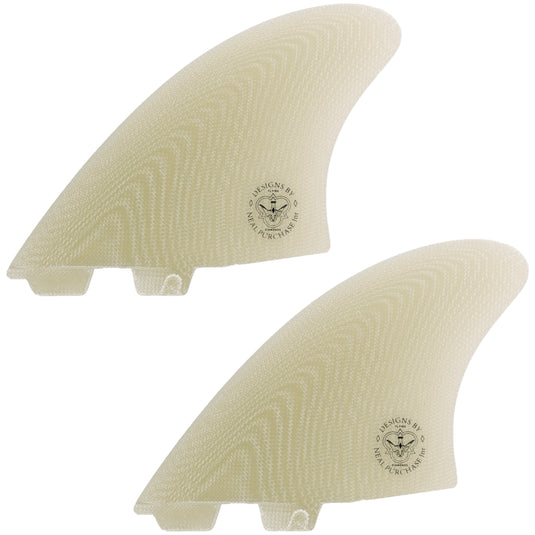 Flying Diamonds NPJ Keel FCS II Compatible Twin Fin Set - Volan