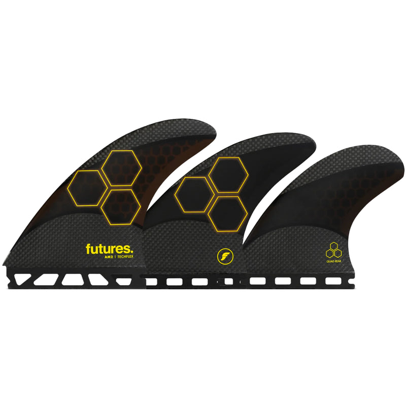 Load image into Gallery viewer, Futures Fins AM2 Techflex Tri-Quad Fin Set
