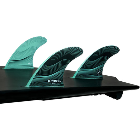 Futures Fins F4 Legacy Honeycomb Tri Fin Set - Green