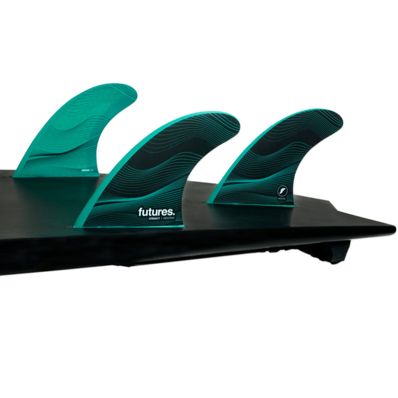 Load image into Gallery viewer, Futures Fins F6 Legacy Honeycomb Tri Fin Set
