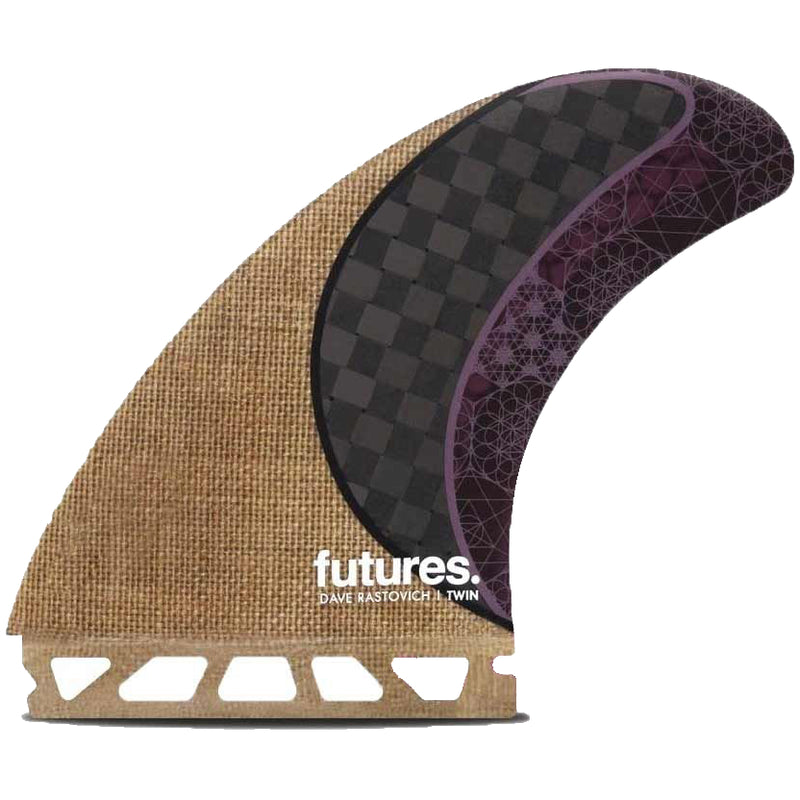 Futures Fins Rasta Honeycomb Twin + 1 Fin Set