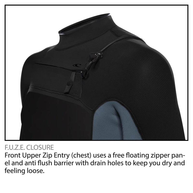 Load image into Gallery viewer, O&#39;Neill Psycho One 4/3 Chest Zip Wetsuit - FUZE Chest Closure
