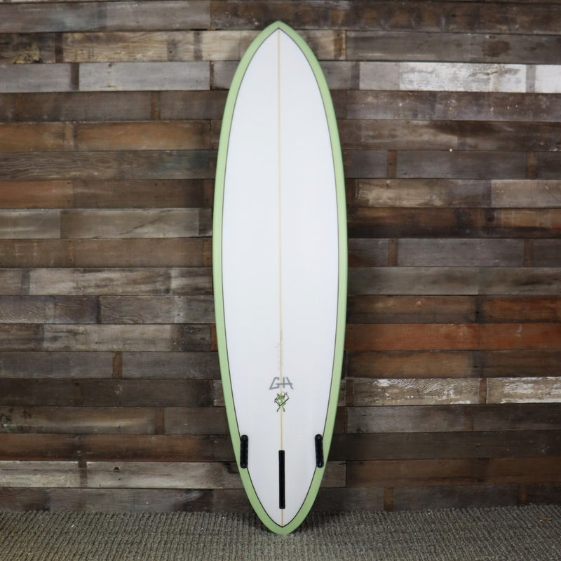 Load image into Gallery viewer, Gary Hanel Tear Drop 7&#39;4 x 22 x 3 Surfboard - Army Green
