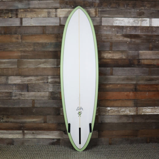 Gary Hanel Tear Drop 7'4 x 22 x 3 Surfboard - Army Green