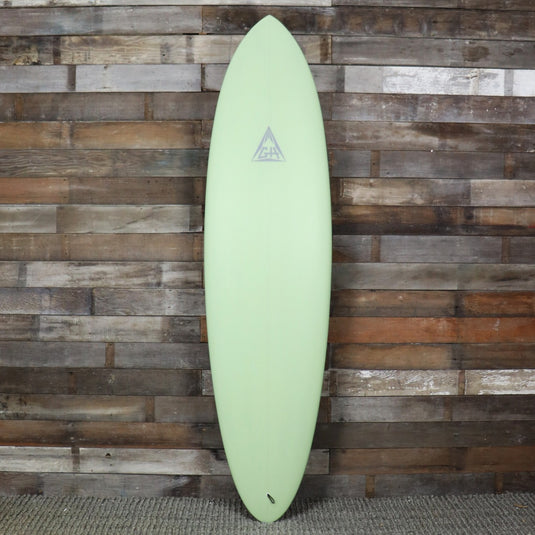 Gary Hanel Tear Drop 7'4 x 22 x 3 Surfboard - Army Green