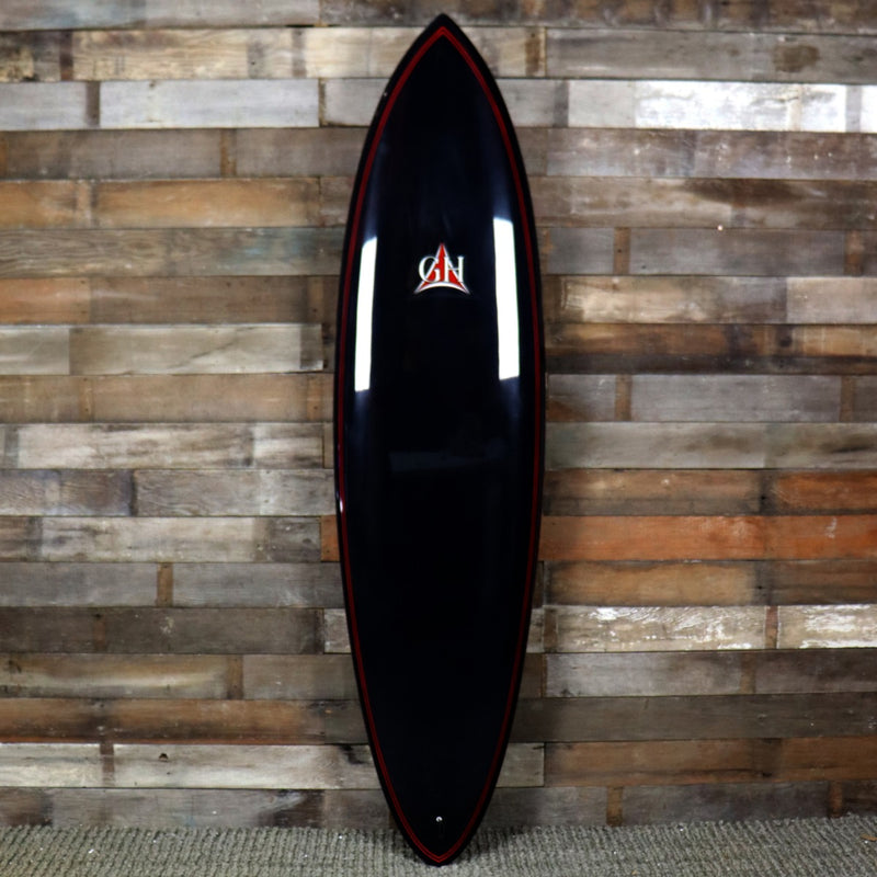 Load image into Gallery viewer, Gary Hanel Retro 7&#39;2 x 21 ¼ x 3 Surfboard - Black
