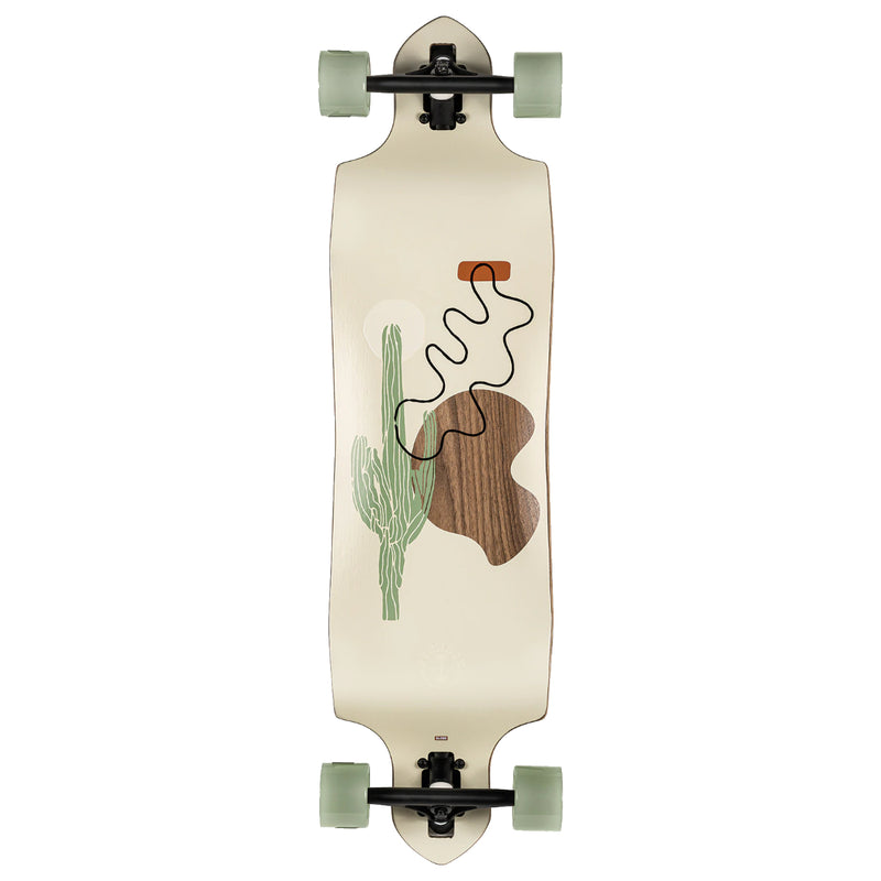 Load image into Gallery viewer, Globe Geminon Micro-Drop Walnut Cacti 37.5&quot; Longboard Complete
