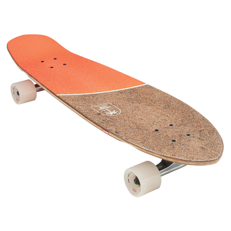 Load image into Gallery viewer, Globe Blazer XL Coconut Mandarin 36&quot; Skateboard Complete
