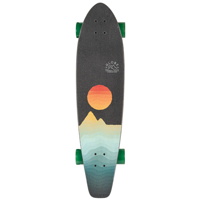 Load image into Gallery viewer, Globe Arcadia Black Maple Chromeset 36&quot; Longboard Complete
