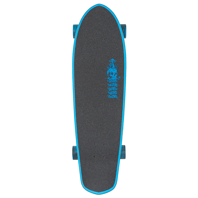 Load image into Gallery viewer, Globe Big Blazer Nature Walk Blue 32&quot; Skateboard Complete
