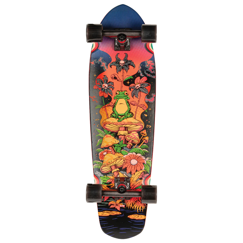 Load image into Gallery viewer, Globe Big Blazer Red Toadstool 32&quot; Skateboard Complete
