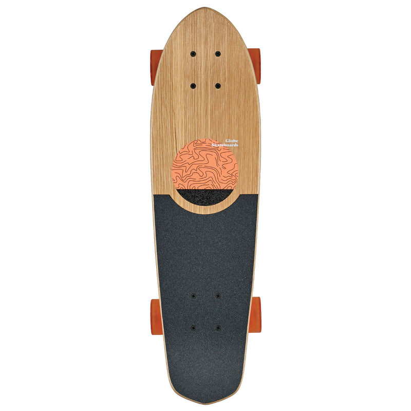 Load image into Gallery viewer, Globe Blazer White Oak Concrete 26&quot; Skateboard Complete
