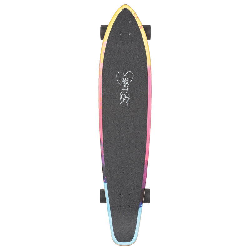 Load image into Gallery viewer, Globe Byron Bay Ebony Dead Kooks Clear Flame 43&quot; Longboard Complete
