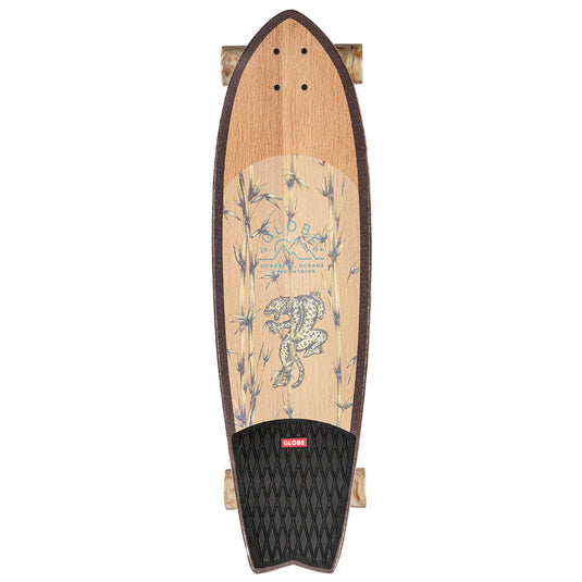 Globe Chromantic White Oak Jaguar 33" Skateboard Complete