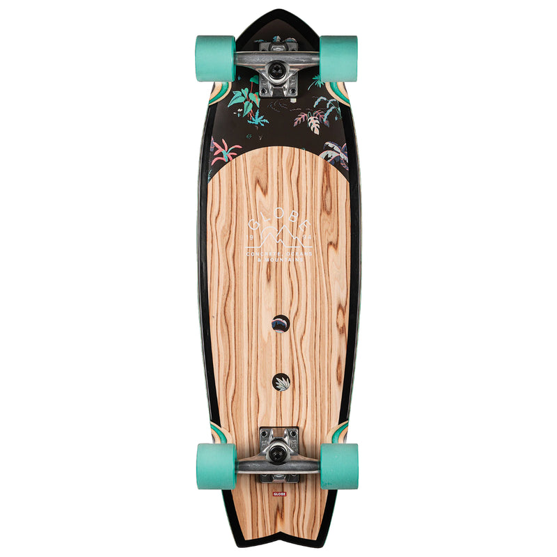 Load image into Gallery viewer, Globe Sun City Olivewood Neon Jungle 30&quot; Skateboard Complete
