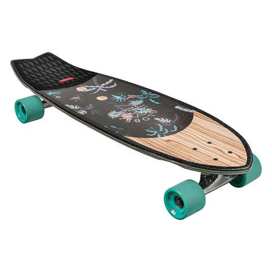 Globe Sun City Olivewood Neon Jungle 30" Skateboard Complete