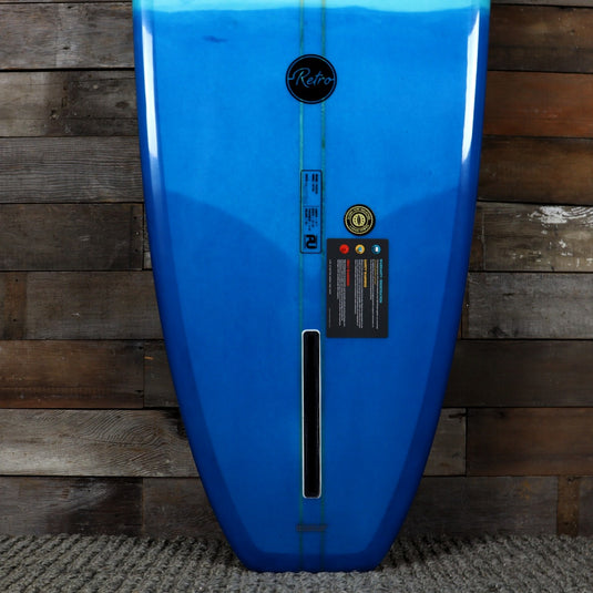 Modern Retro 9'1 x 23 ¼ x 3 ¼ Surfboard - Two Tone Blue