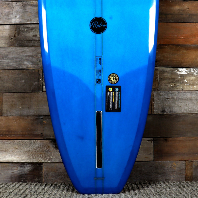 Load image into Gallery viewer, Modern Retro 9&#39;6 x 23 ⅝ x 3 ⅜ Surfboard - Two Tone Blue
