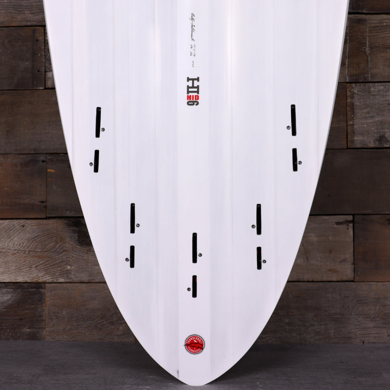 Load image into Gallery viewer, Harley Ingleby Series Mid 6 Thunderbolt Red 7&#39;6 x 21 x 2 ¾ Surfboard - White
