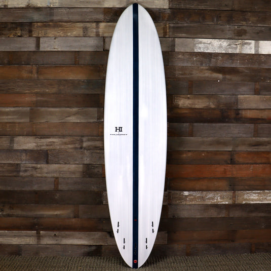 Harley Ingleby Series Mid 6 Thunderbolt Red 7'10 x 21 ¼ x 2 ¾ Surfboard - White/Blue • BLEMISH