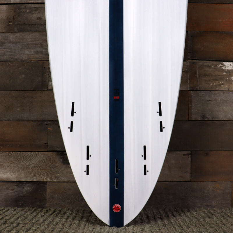 Load image into Gallery viewer, Harley Ingleby Series Mid 6 Thunderbolt Red 7&#39;10 x 21 ¼ x 2 ¾ Surfboard - White/Blue • BLEMISH
