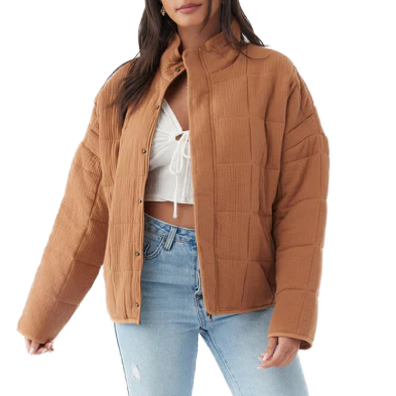 Load image into Gallery viewer, O&#39;Neill Women&#39;s Mabeline Oversized Quilted Jacket
