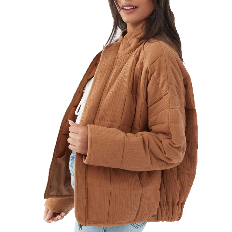 Load image into Gallery viewer, O&#39;Neill Women&#39;s Mabeline Oversized Quilted Jacket
