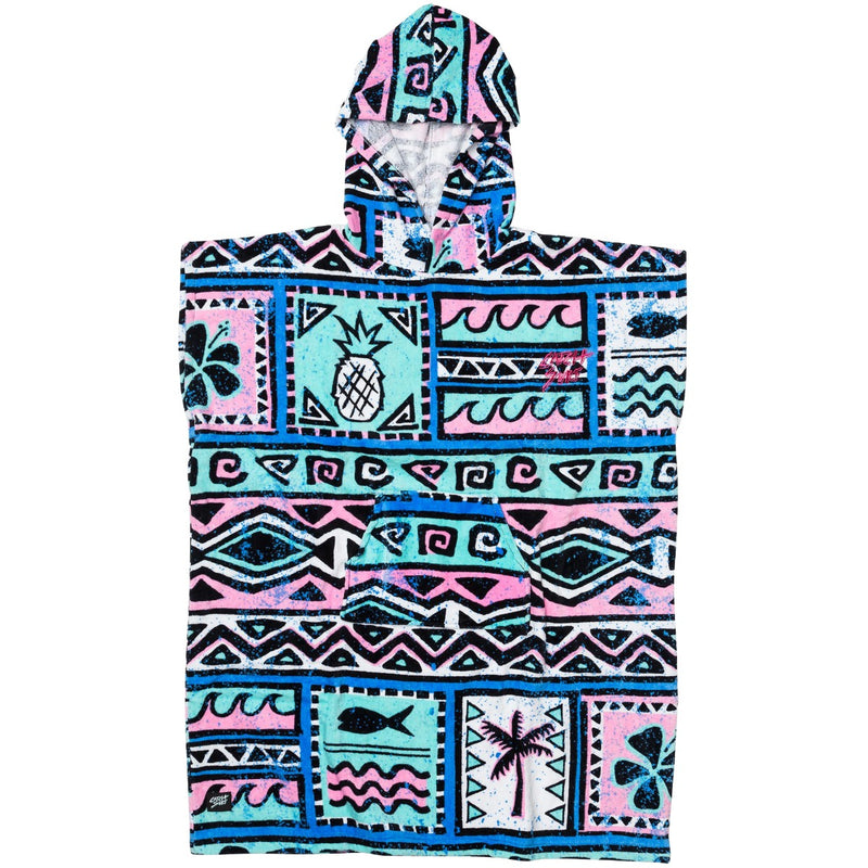 Load image into Gallery viewer, Catch Surf Jamie O&#39;Brien (JOB) Hooded Towel Changing Poncho - Multi
