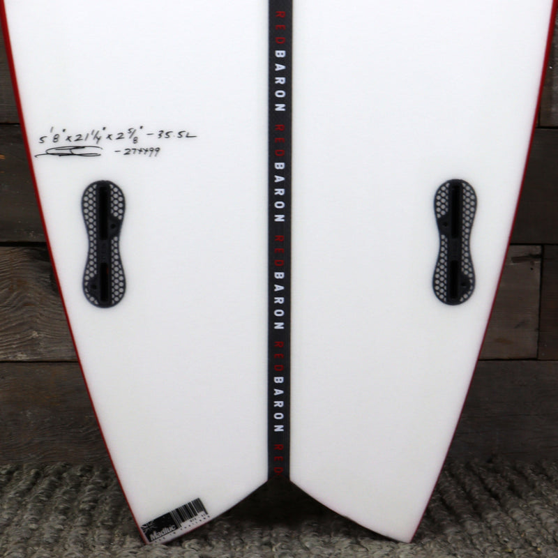 Load image into Gallery viewer, JS Industries Red Baron 5&#39;8 x 21 ¼ x 2 ⅝ Surfboard
